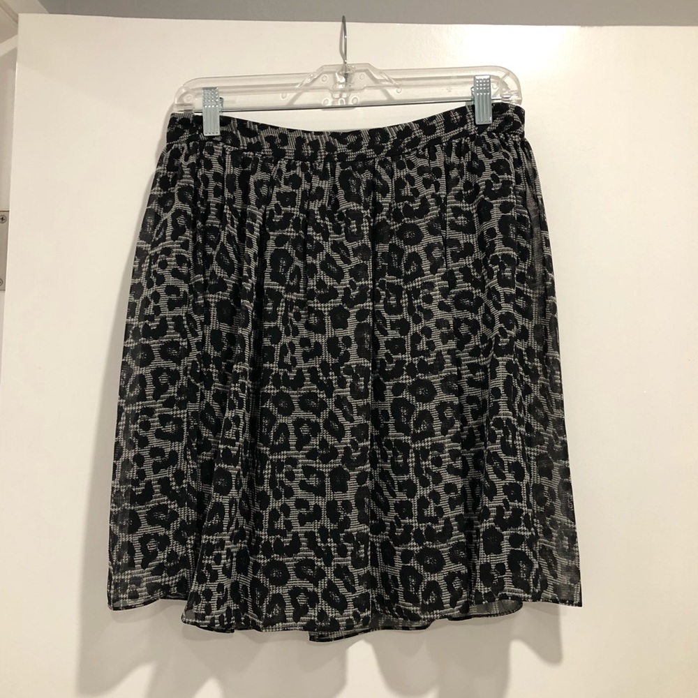 Michael Kors Leopard Skirt
